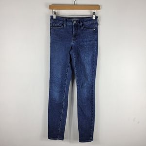 Athleta Sculptek Mid Rise Skinny Jeans